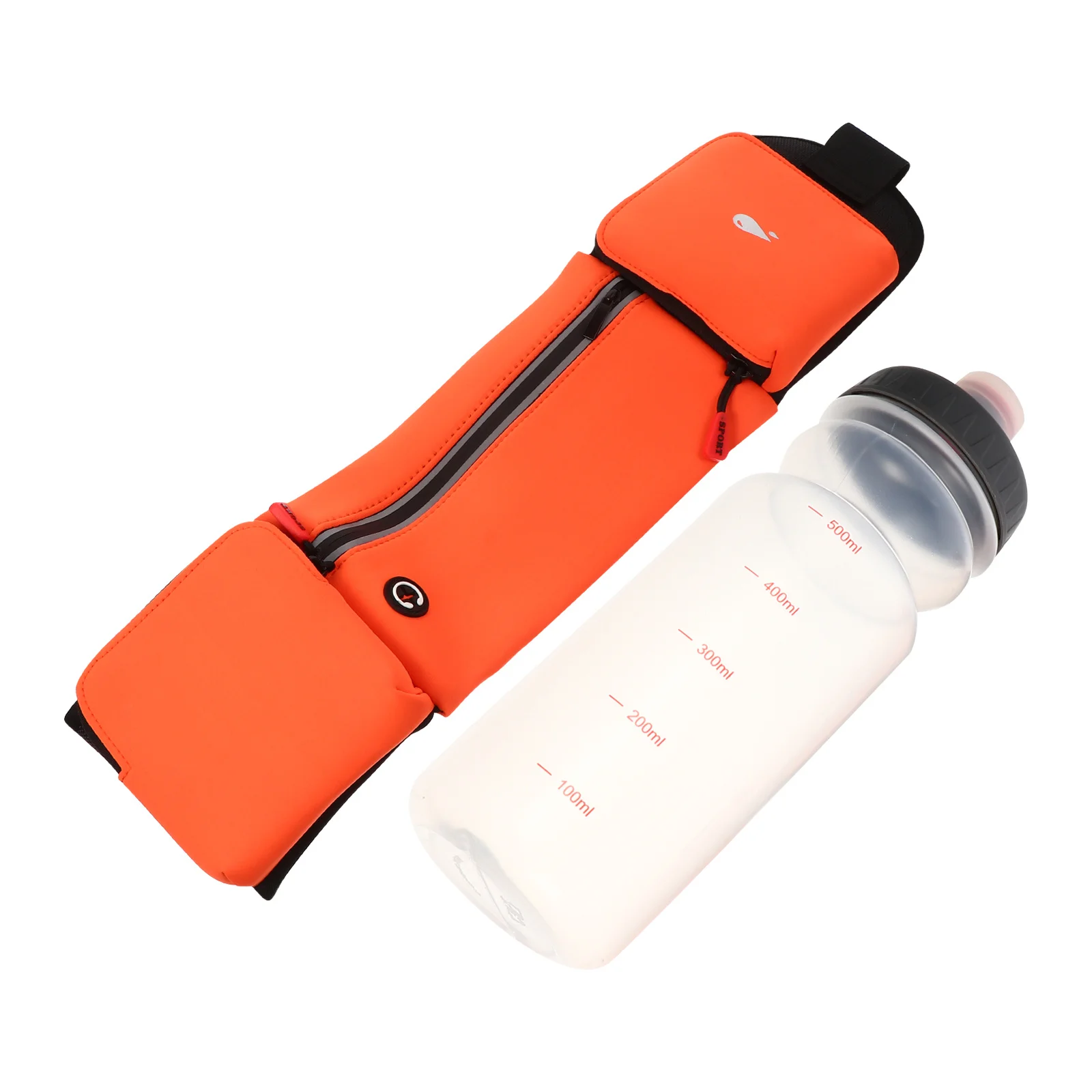 Big Capacity Waist Pack Water Resistant Design for Drop Protection Light Weight No Bloating Fit for Sports Walking Travel