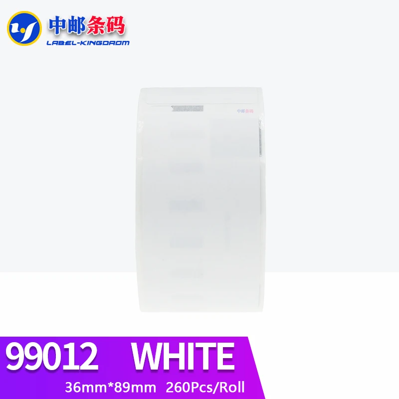 Imagem -04 - Etiqueta Compatível Dymo para Labelwriter400 Lw450 Lw450turbo Impressora 4xl Seiko Slp440 99012 36 mm 89 mm 260 Pcs 100 Rolos Slp440