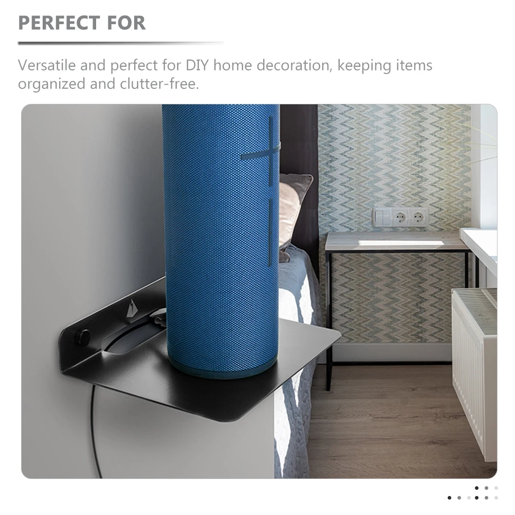 

Universal Wall Mount Holder Universal Bracket Black Accessories Bracket Speaker Stand Speaker Stand