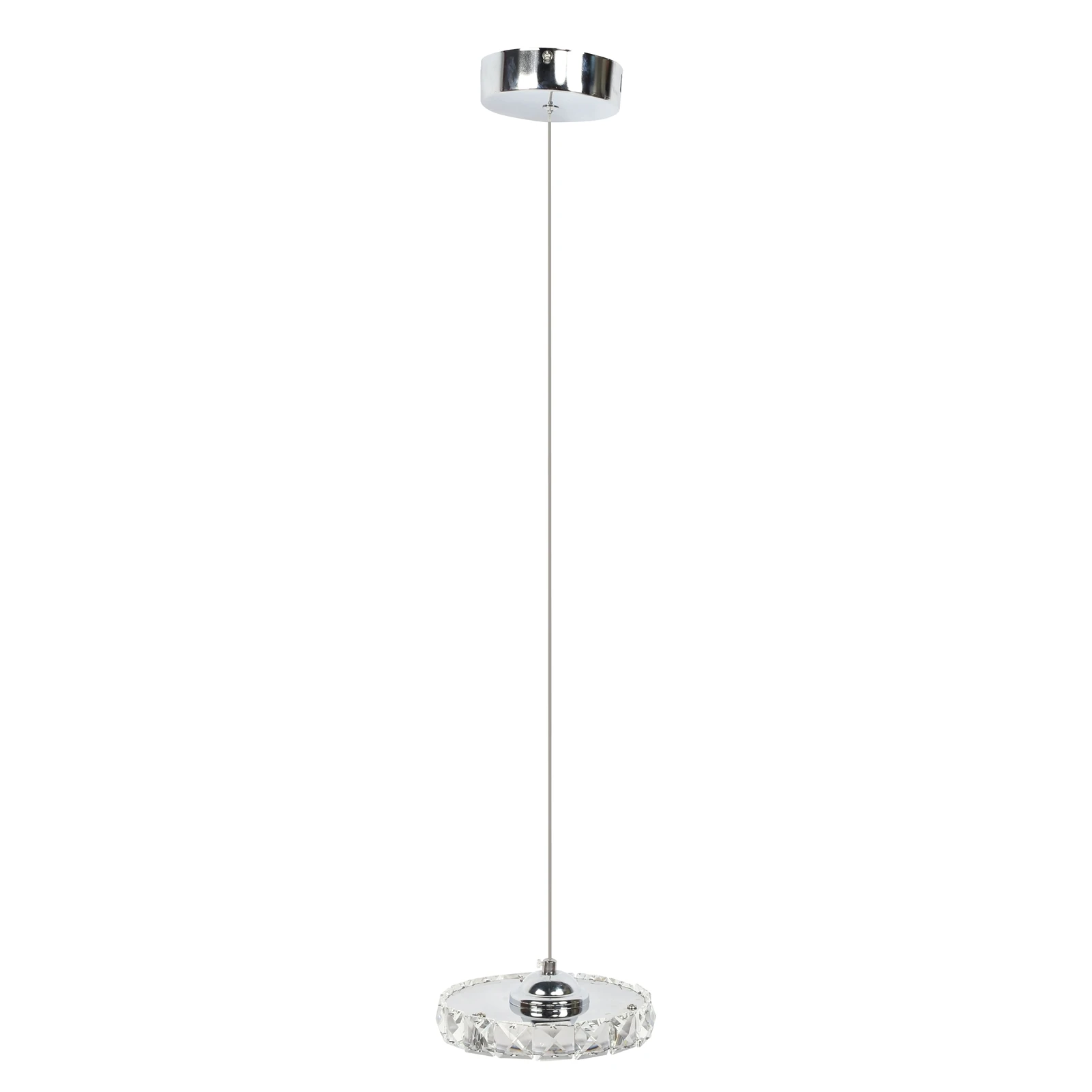 Lustre Glass LED Pendant Light for Dining Room Restaurant Kitchen Bedroom Bedside Light Chrome Smoky Gray Hanging Suspend Lamps