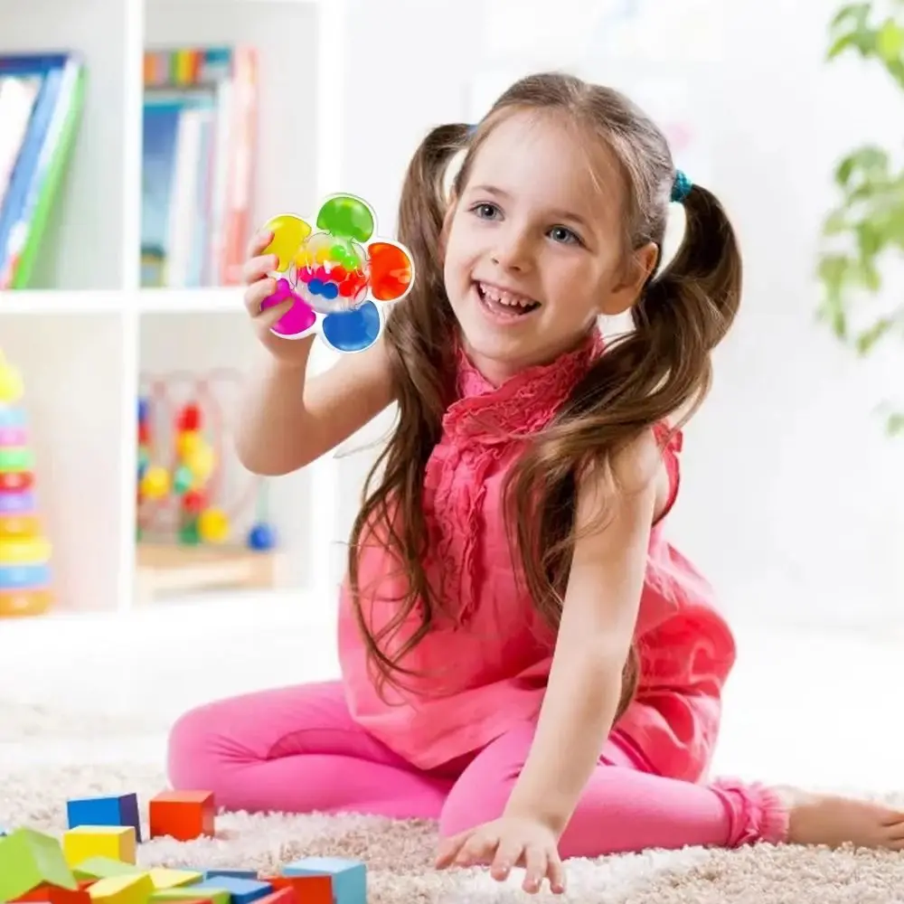 Folding Carpet Fine Motor Squeeze Toy Color Classification Animal Butterfly Pinching Toys Colorful Cartoon Color Sorting Toys