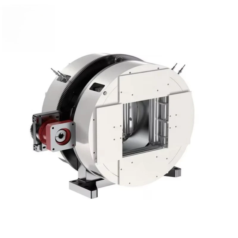 Numerical control  tube cutting machine fixture round/square tube automatic chuck rotation 165 230 650 550