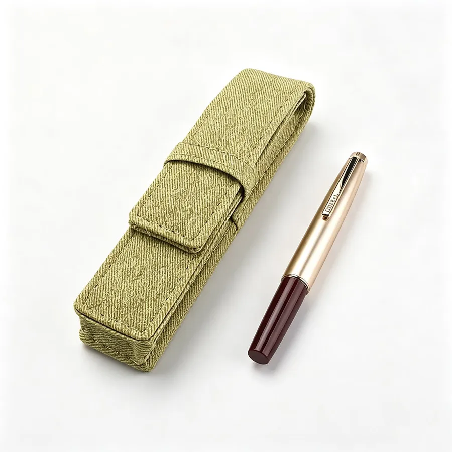 Jinhao 59 Fountain Pen Champagne Gold Metal Cap Dark Red Luxury Business Writing Office School Ink Pen