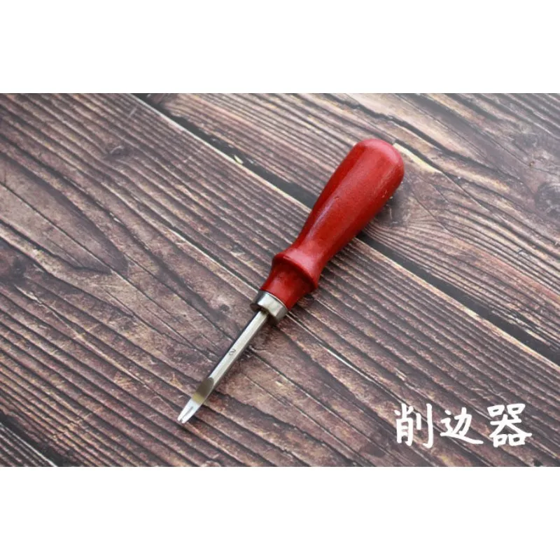 Vegetable tanned leather edger, handmade leather goods DIY
