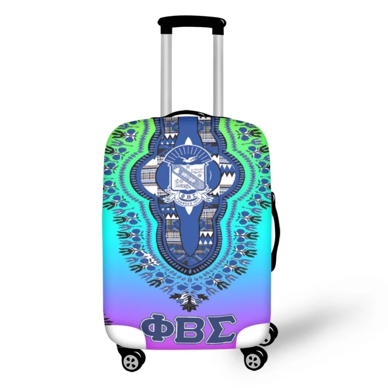 Phi Beta Sigma Printed Suitcase Cover for Travel Durable Luggage Protective Covers Zipper Suitable 18''-32'' Inch Trolley Case