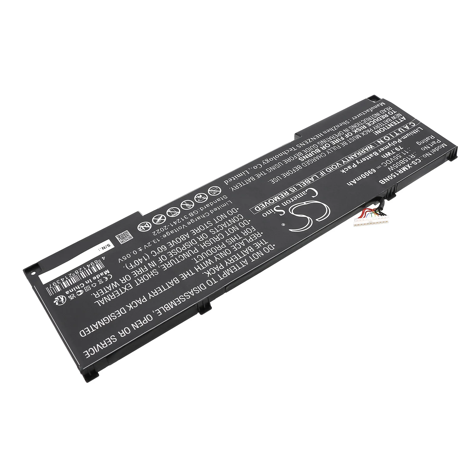 Replacement 11.55V 6900mAh Notebook, Laptop Battery R15B05W for Xiaomi Notebook Pro X 15 Pro X15