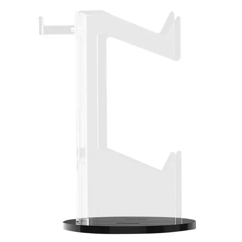 حامل وحدة تحكم ألعاب عالمي من الأكريليك الكريستالي، حامل عرض لوحة الألعاب، حامل دعم لوحة الألعاب لـ PS4/5 للتبديل