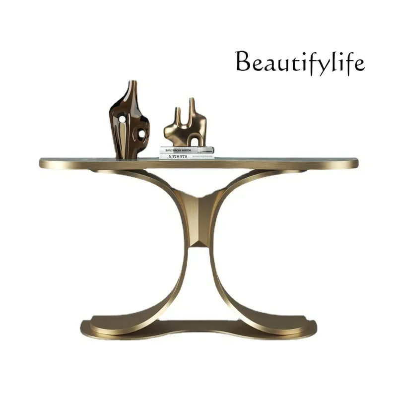 

Wabi Sansi Wind Entrance Entrance Table Modern Simple and Advanced Decoration Table