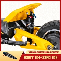 DNM 165mm AO-38RC Variable Damping Air Shock Absorber for Electric Scooter VSETT 10+ IO HAWK ZERO 10X TEVERUN 11 BLADE GT NAMI