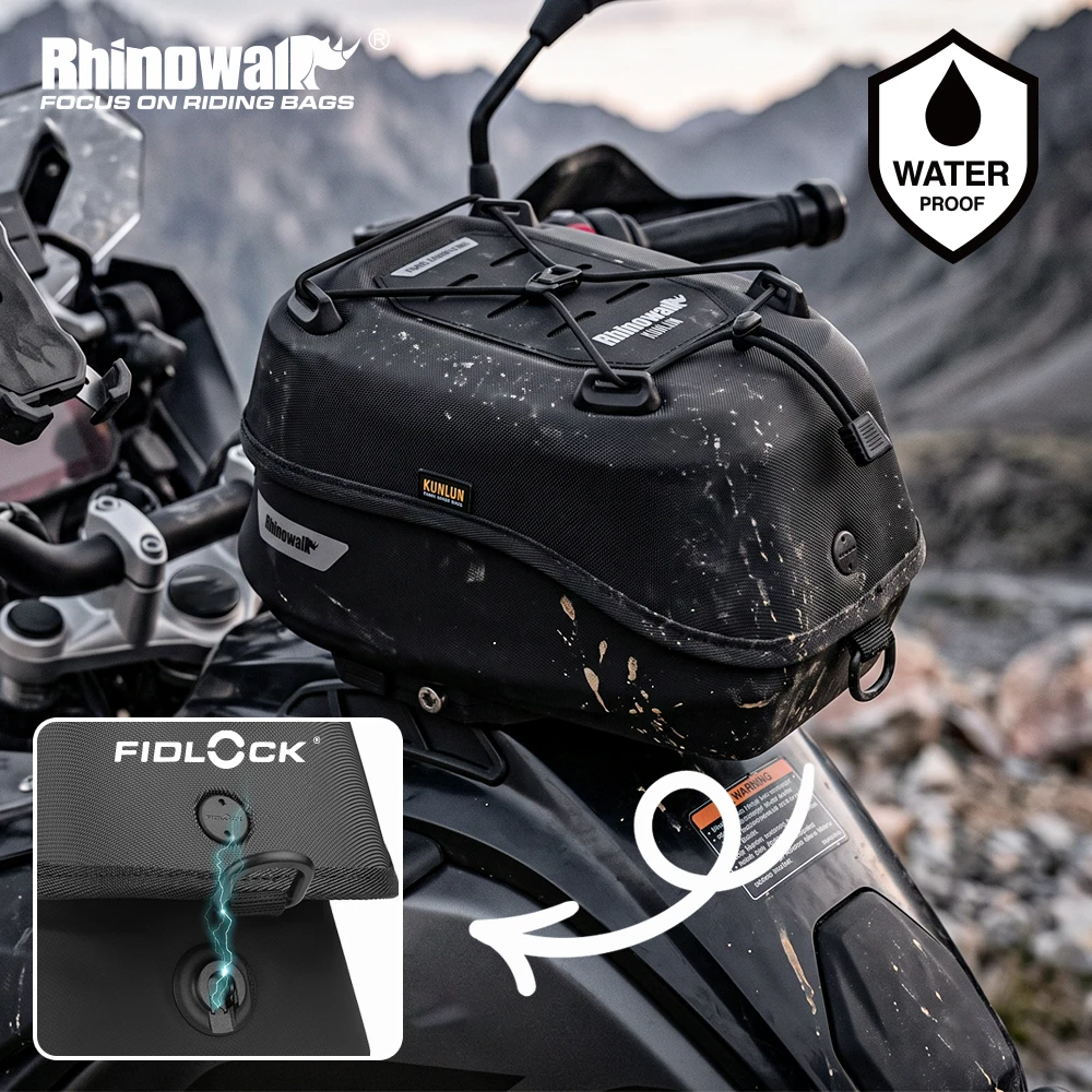 Magnetic Tank Bag - Bolsa Magnética para Tanque de Motocicleta