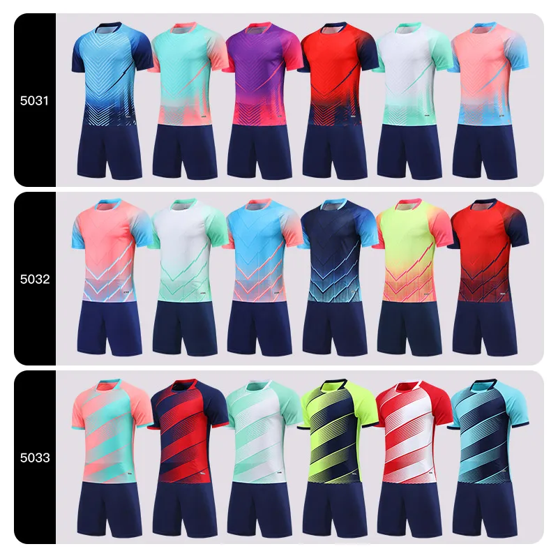 

Adult Kids Football Jersey Men Boy Customize Soccer Uniforms Kit Sports Clothes Women Futsal Sportswear Training Tracksuit Child