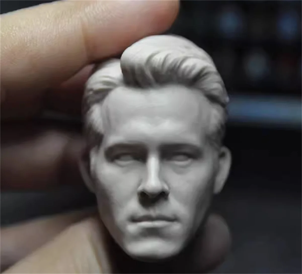 Ryan Reynolds Male Head Carving  Sculpt Actor Star  Anime Movie star 1/6  Soldier Movie  Model for 12'' Action Figure Body  Doll