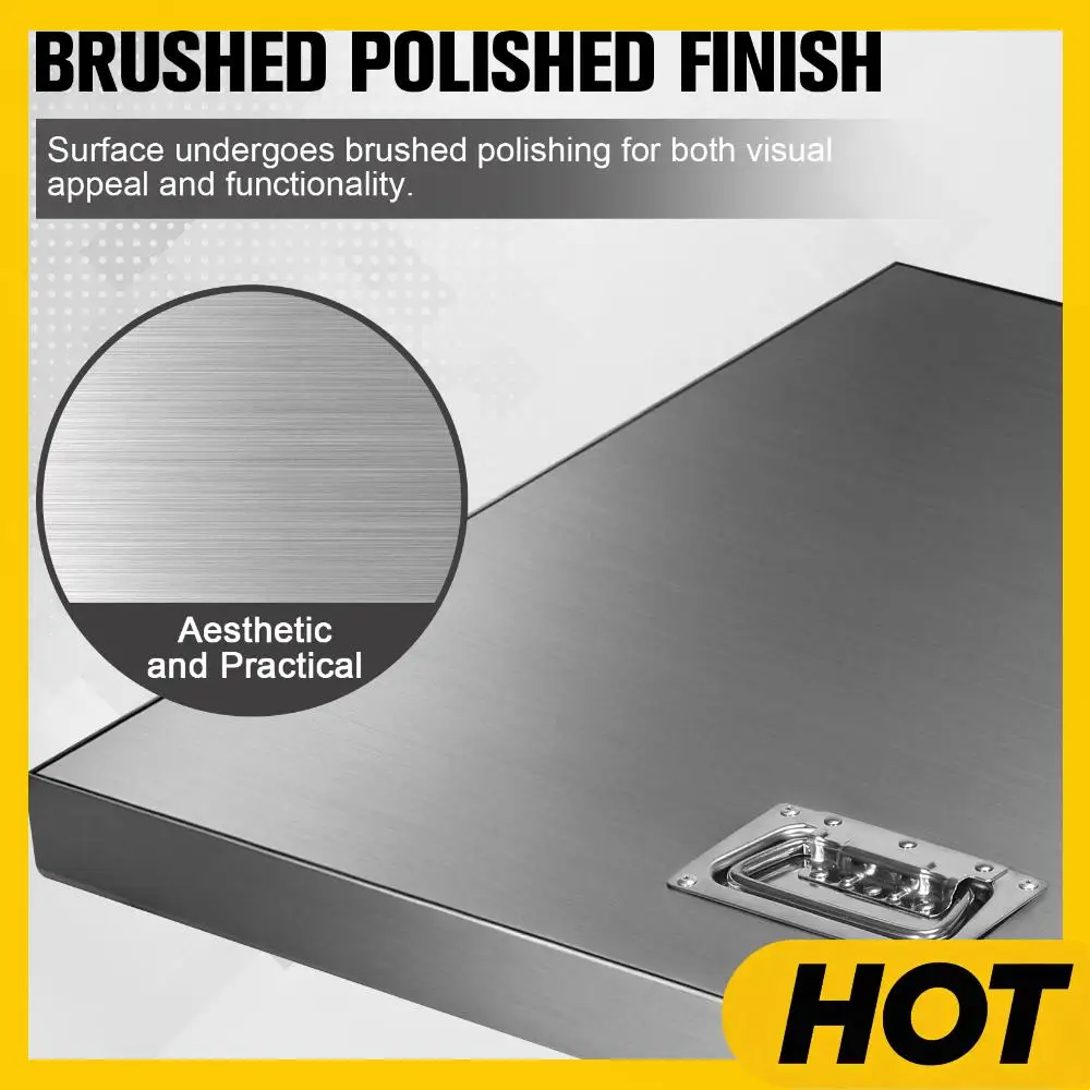 

Защитная дверца-люк из нержавеющей стали 26.97x23.62 дюйма для подвалов, погребов, патио, дворов, оконных колодцев