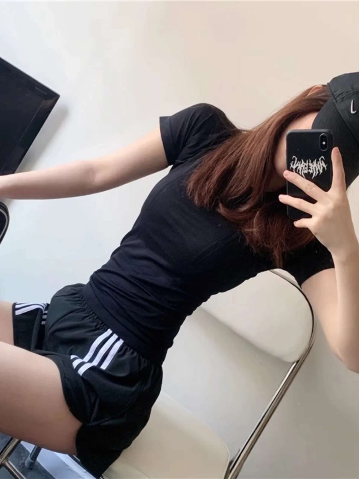 

Yoga T-shirt Women's Summer Sports Short Sleeve Running Breathable Row Wet Tight Yoga Top Pilates Training Fitness Wear