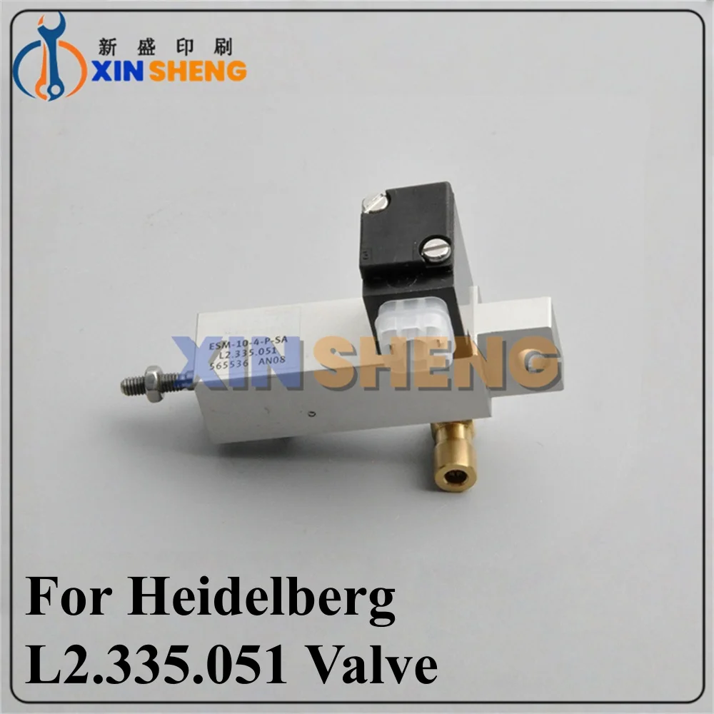 

High Quality For Heidelberg Solenoid Valve Cylinder ESM-10-4-P-SA L2.335.051 SM52 PM52 XL75 SM102 CD102 Printing Press Parts
