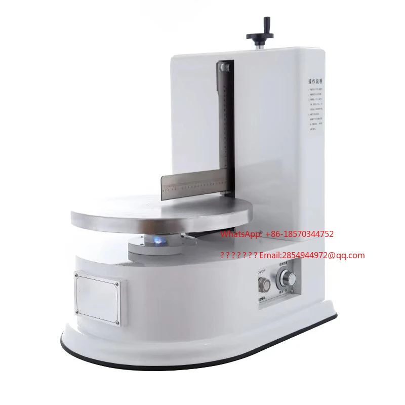 L   BS-16  Automatic Small Model Birthday Cake Cream Decorating Smoothing Machine