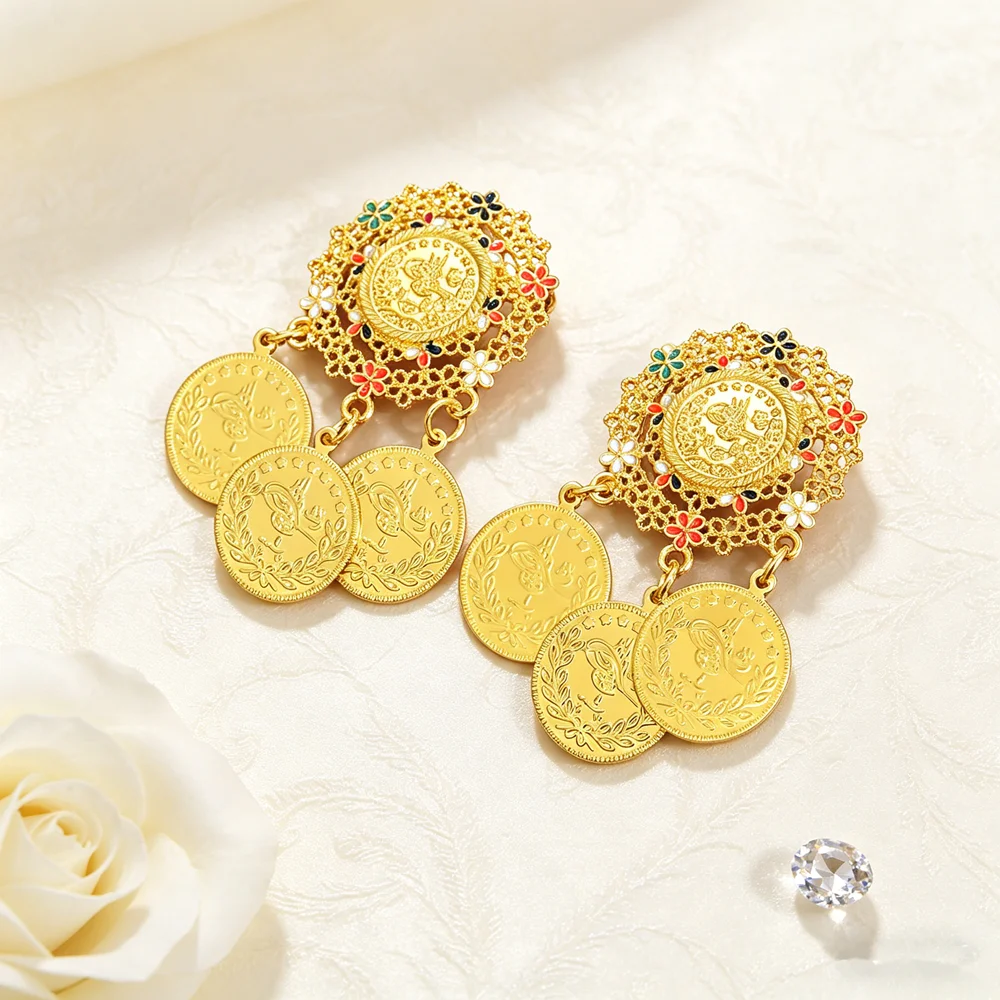 Women Fashion Gold Coin Tassel - đánh giá và giá Women Formal Wear Photoshoot