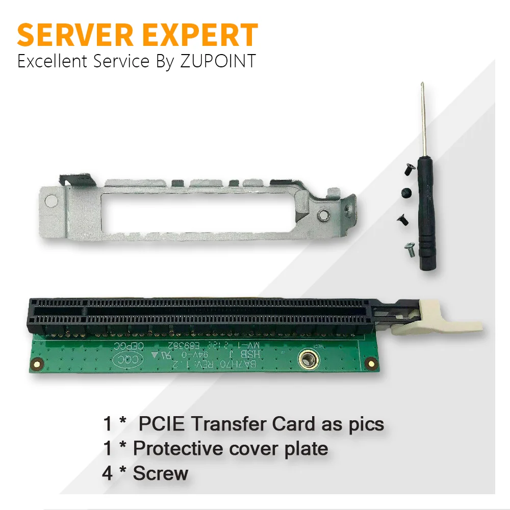 ZUPOINT PCIE16 Expansion Graphic Card for Think Centre M920x M720q P330 Tiny5 01AJ940