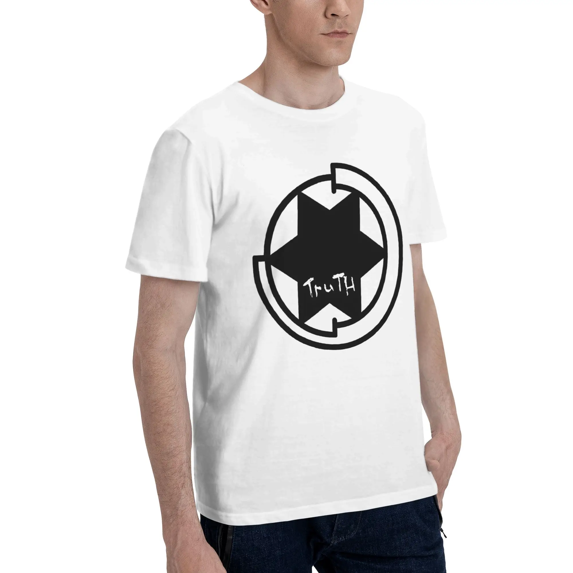 Silo Holston Sheriff Badge  Men T Shirts Silo Funny Tee Shirt Short Sleeve Crew Neck Pure Cotton New Arrival Clothing T-Shirt