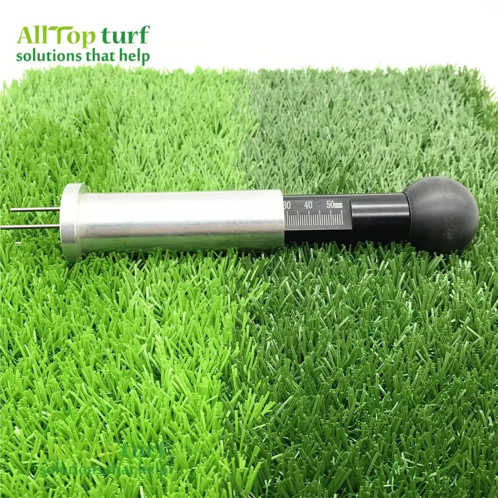 AllTop Turf Artificial Grass Installation Tool Floor Test infill Depth Test Ruler