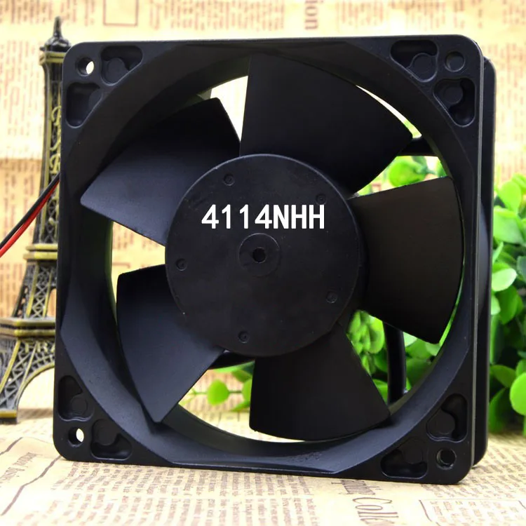 

Silent Cooling Fan 120X120X38MM Axial flow fan 4114NHH 24V 0.52A frequency converter fan