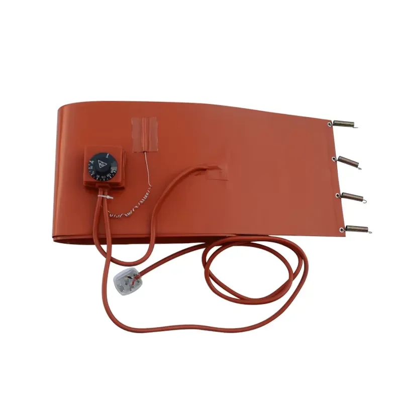 Electric Induction Heater Belt Full-Size Flexible Silicone Rubber Oil Barrel Band Core Heating Wire Energy Saving 0-250