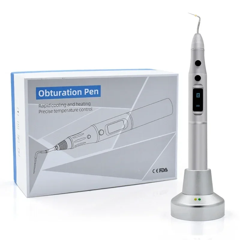 

Dentals Cordless Guttas Perchas Cutter Endos Obturations Pen with Tips Large Batterys Capacitys Heated Obturations System