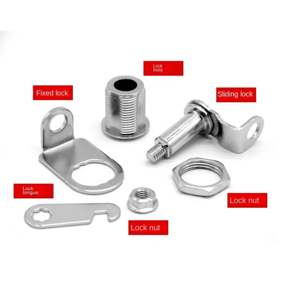 Zinc Alloy Cabinet Door Padlock Keyless Mechanical Mechanical Door Lock Hardware Multifunctional Furniture Padlock Cupboard