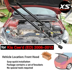 Front Hood Struts For Kia Ceed Cee'd ED 2006-2012 Bonnet Modify Lift Support Shock Damper Gas Spring Pistons Rod Cylinders Prop