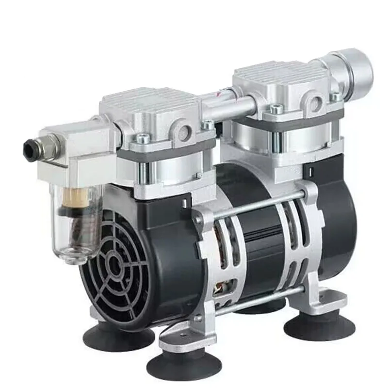 

230W-65L-88Kpa large suction oil-free vacuum pump industrial pump laboratory suction filter mute negative pressure vacuum pump