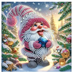 Diamond Art Painting Kits for Adults,DIY Christmas dwarf Special Shaped Crystal Diamond Kits for Beginner for Home Wall Decorate