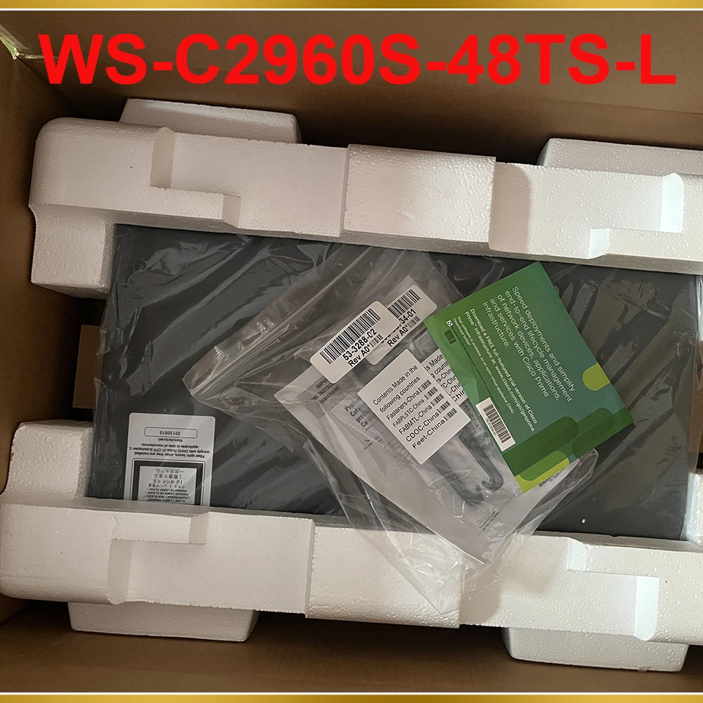 

New 48-Port Gigabit 4SFP Optical Port Management Network Switch For CISCO WS-C2960S-48TS-L