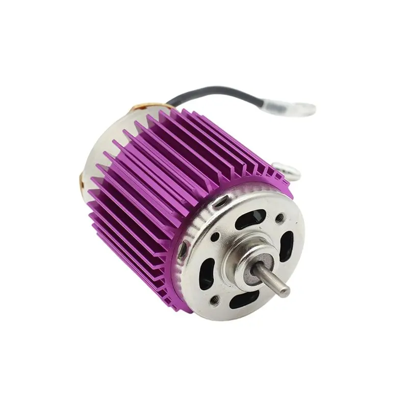 YSUN-For Wltoys 12428, 12427, 12423, 124006 RC Car Upgrade Motor Heat Sink Accessory Kit Purple view 5