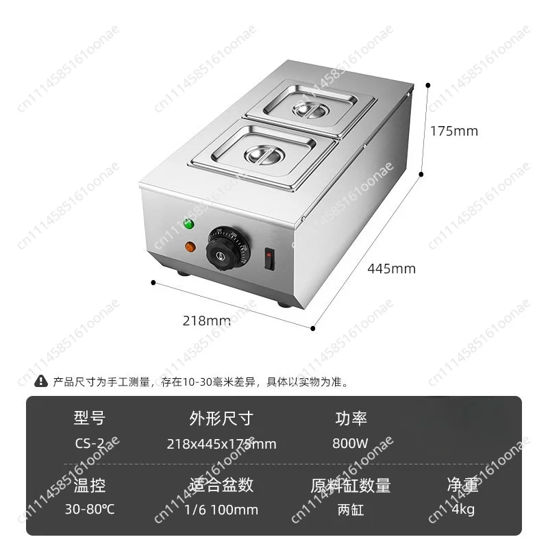 Chocolate Melting Pot Electric Chocolate Tempering Machine Professional Hot Chocolate Melter for Candy Butter Cheese
