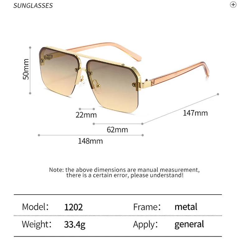 Women\'s Fashion Square Sunglasses Woman Vintage Luxury Brand Designer Black Glasses Sun Glasses For Female UV400 Eyewear