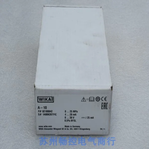 * Spot Sales * New German WIKA WIKA Pressure Switch A-10 Spot 0-25MPA