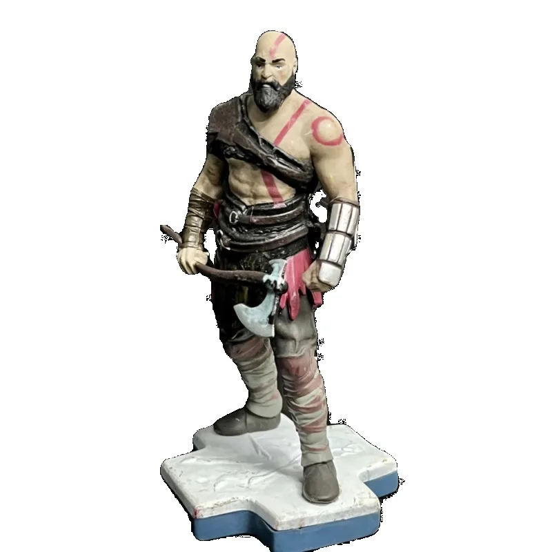 

Официальные оптовые товары God of War, игровая периферия Кратос Кратос, фигурка, модель, украшение для рабочего стола, базовая версия