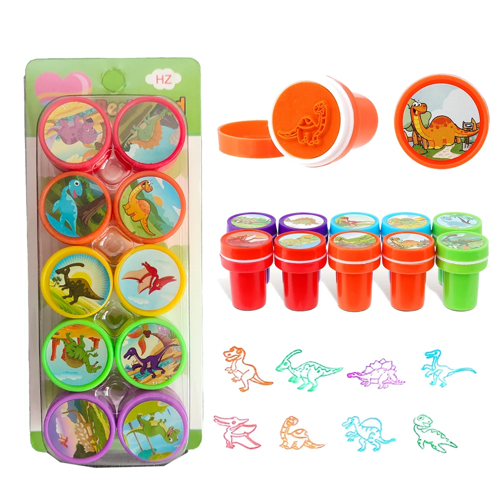 

Dinosaur Stamps Party Favor Gifts Classroom Rewards Goody Bag Fillers Teacher Assignment Stamp Baby Shower