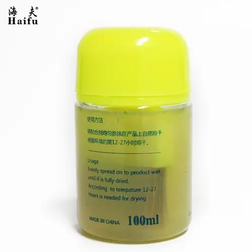 Imagen 2 del producto Nueva raqueta de tenis de mesa HAIFU SEA MOON, tenis de mesa profesionales, refuerzo de unión de solubilidad de goma/aceite de unión/pegamento de sintonización COV 100ML