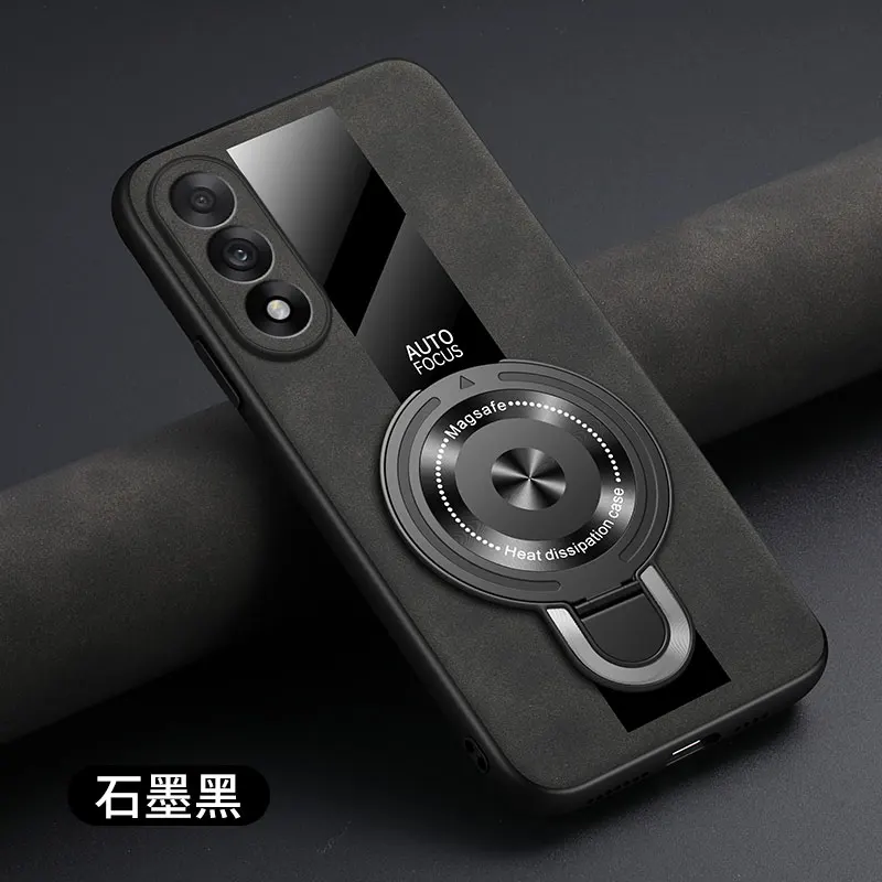 

Для OnePlus Nord 5 Ace5 Ultra чехол с магнитным кольцом, роскошный силиконовый чехол из овчины, противоударная задняя крышка из плексигласа, принципиально