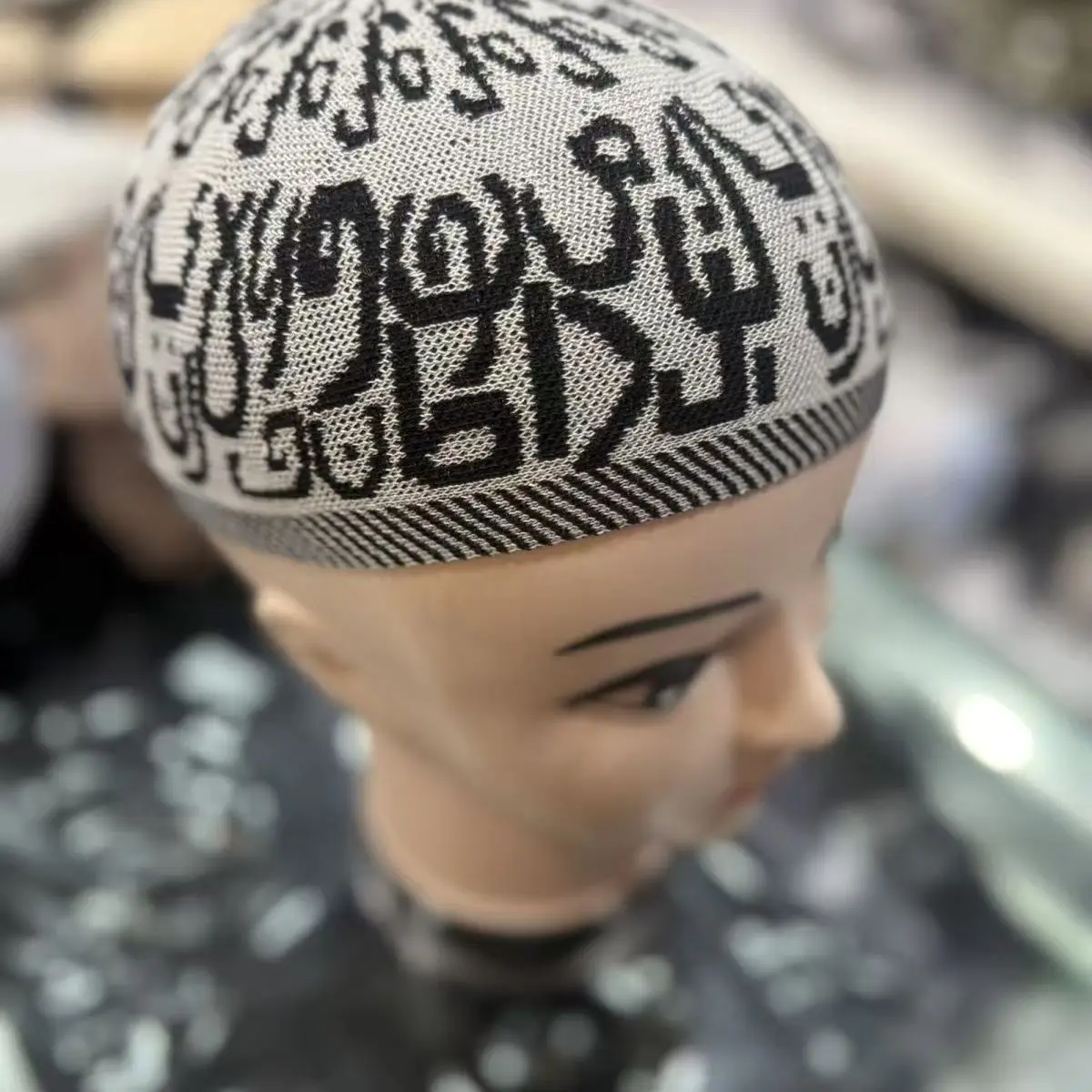 

Free Shipping Muslim Caps For Men Colthing Crochet Knit Hat Turkey Kufi Islamic Kippah Jewish Turban White Cotton Mesh 0779