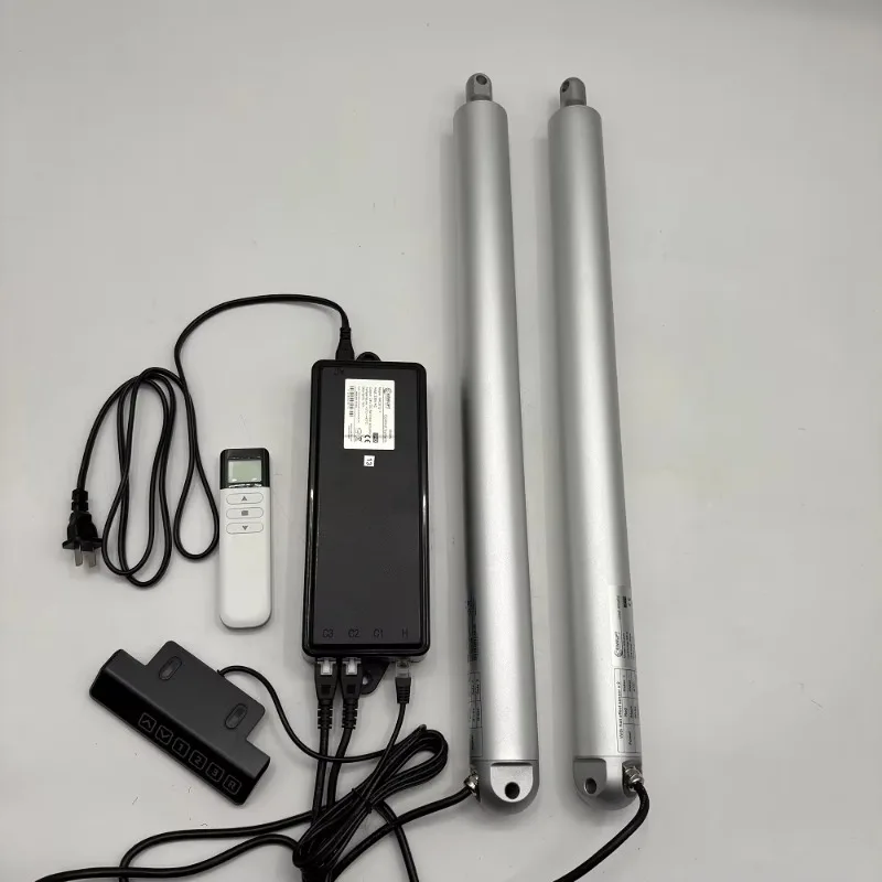 Electric tel-escopic linear actuator, low noise 12V/24V 5000N wat-erproof IP66 sunroof linear actuator NKLA60