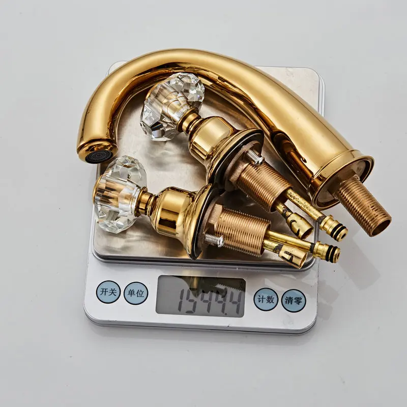 Imagem -03 - Escovado Ouro Retro Pia Curto Estilo Faucet Hot & Cold Mixer Água Tap Banheiro Bacia Torneiras