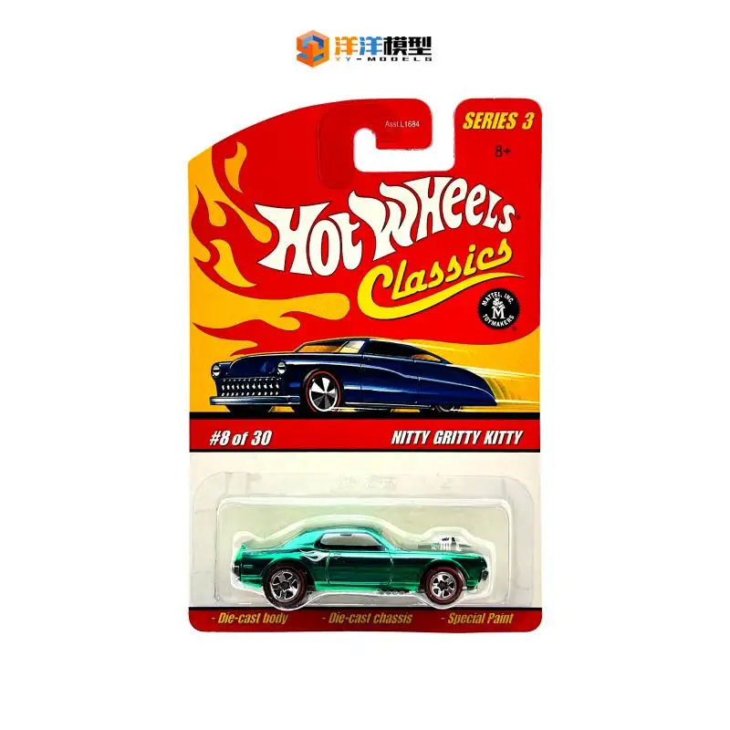 

Hot Wheels classics 1:64 nitty gritty коллекция из литого под давлением сплава на колесиках, модельные украшения