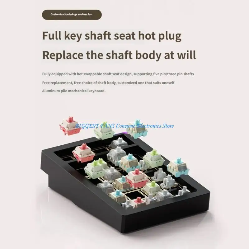 

Quiet Office Numpad Keypad Customizable for Personalizing Typing Keyboards