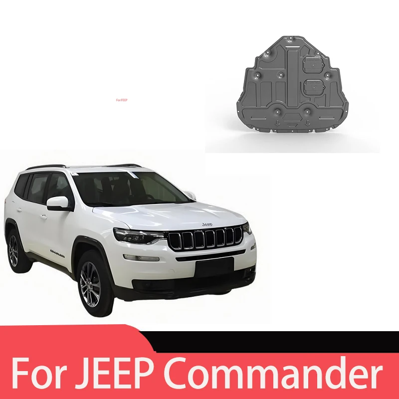

For 2018-2019 Jeep Commander Undercarriage Guard, Renegade Grand Commander Body Shield & Engine Under Guard