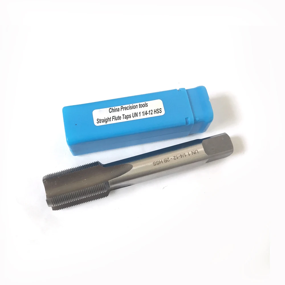 Grifo de enchufe de rosca de tornillo unificada HSS, 1 "1-3/16 1 1/4 1-5/16 1-3/8 1-7/16 1-1/16 1 11/16", grifos de flauta recta 13/16 7/8 15/16 1-1/2