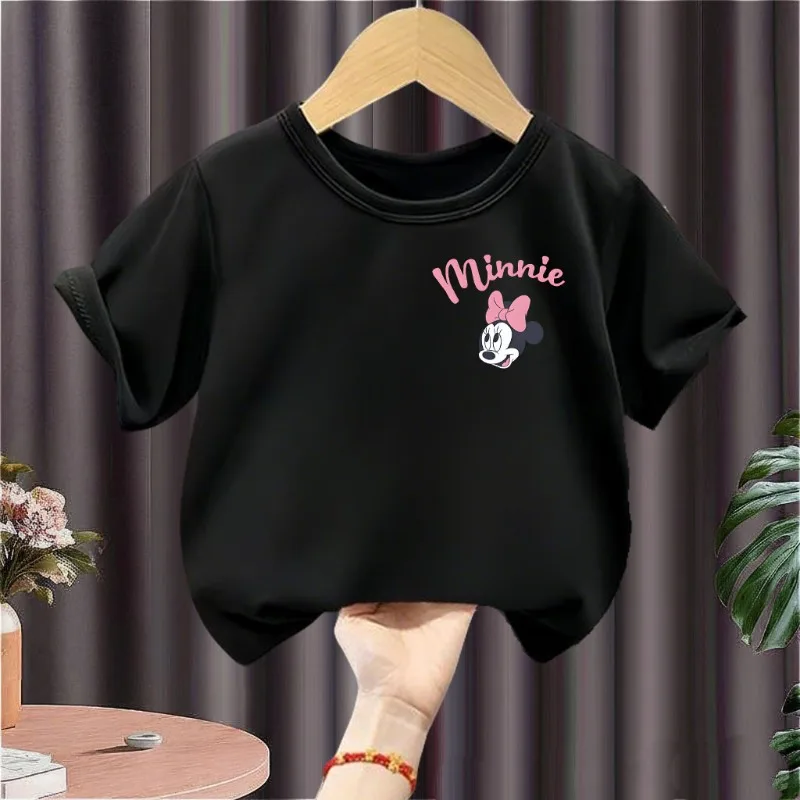 Summer new style girls fashion casual t shirt breathable comfortable kids o neck short sleeve tops children outdoor clothes