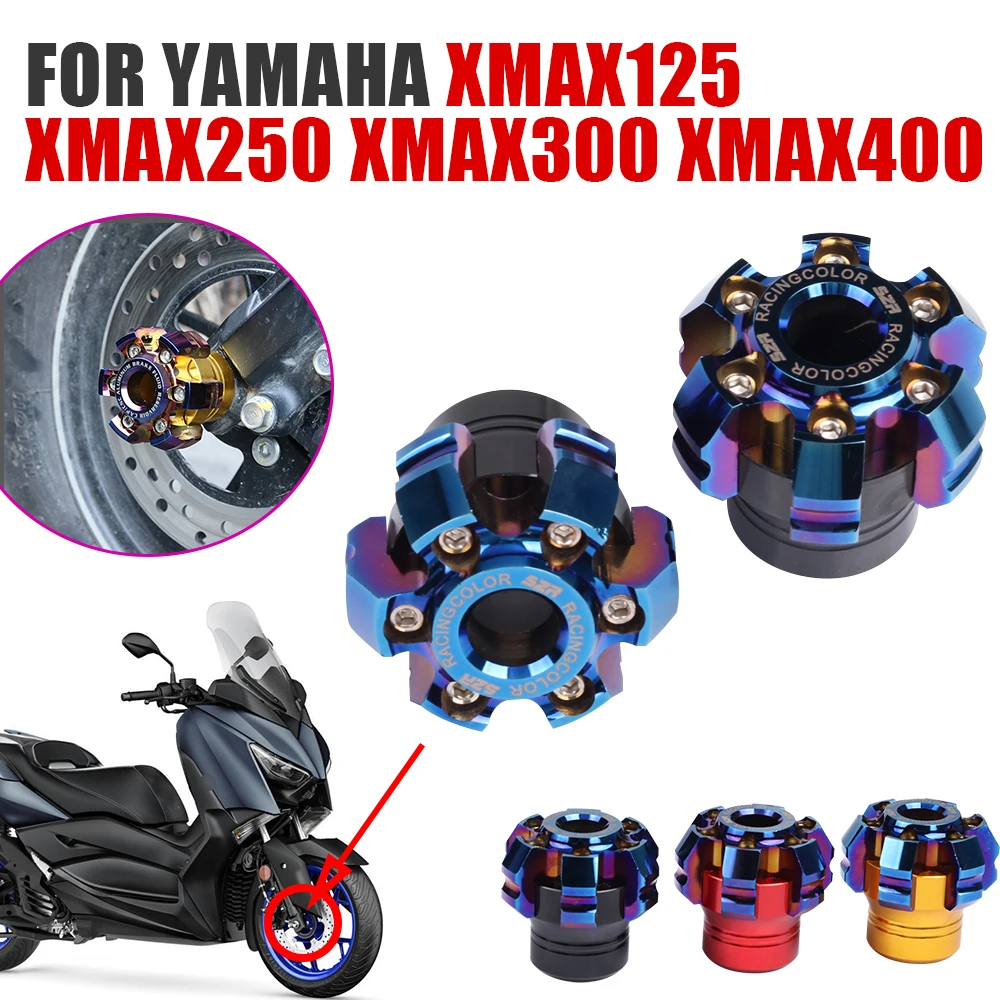 

Аксессуары для мотоциклов Yamaha XMAX300 XMAX-300 XMAX250 X-MAX 250 125 400 Защитная крышка оси передней вилки