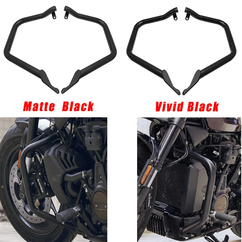 For Harley Davidson Sportster S RH1250S 2021-2022 New Motorcycle Highway Bumper Engine Guard Crash Bars Stunt Cage Protector 